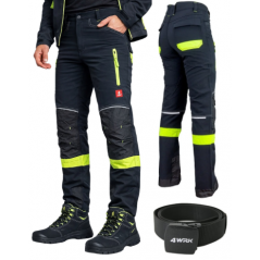 SPODNIE ROBOCZE SOFTSHELL 719 + PASEK GRATIS