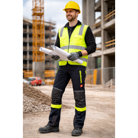 SPODNIE ROBOCZE SOFTSHELL 719 + PASEK GRATIS