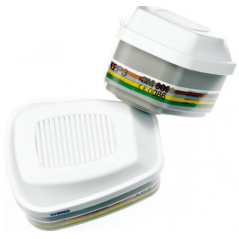 POCHŁANIACZ 3M 6099 ABEK2HgP3R +Formaldehyd filtr gazowy chemiczny 2 kpl