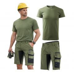 UBRANIE ROBOCZE SPODENKI MOTIONFLEX + KOSZULKA BASIC 129