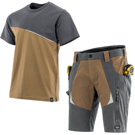 SPODENKI ROBOCZE COTTONFLEX + KOSZULKA COMFORT PLUS