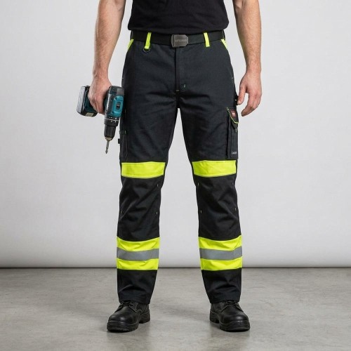 Spodnie robocze CLASSIC-VIS NEW na modelu