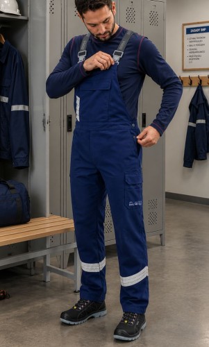 Ogrodniczki PIORUN FLEX w pracy