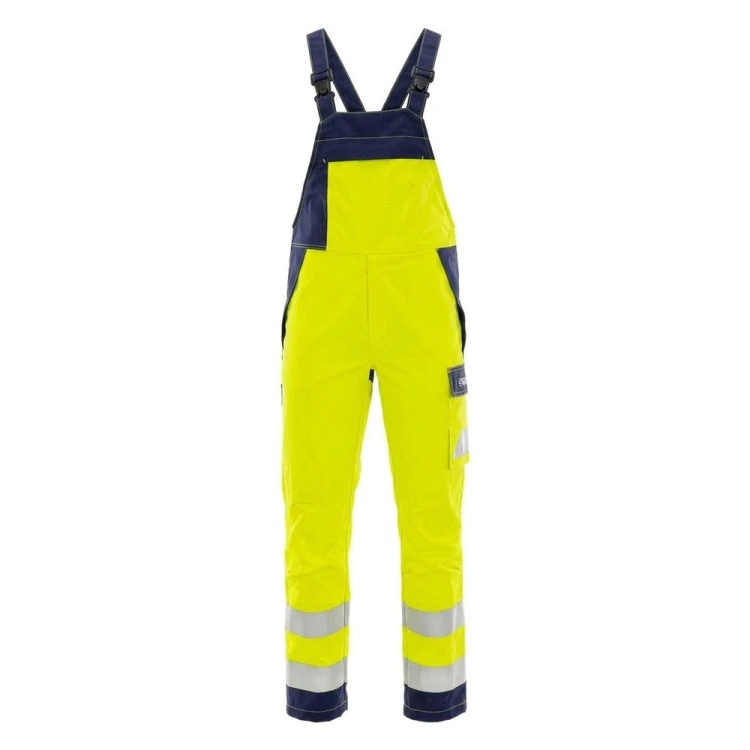 Ogrodniczki MULTI PRO NEW 6w1 żółto-granatowe – przód