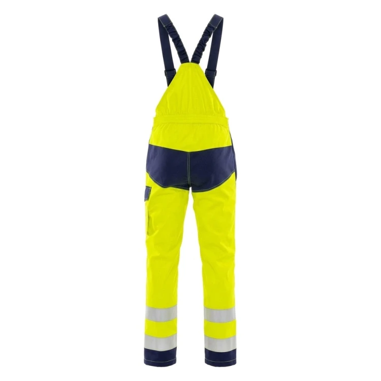 Ogrodniczki MULTI PRO NEW 6w1 żółto-granatowe – tył