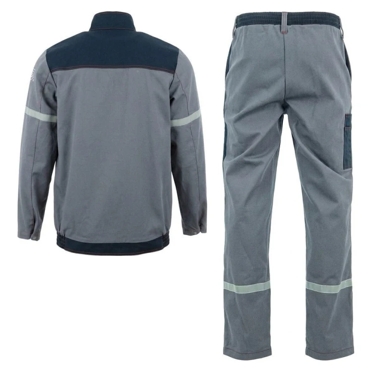 Zestaw SPAWACZ LIGHT bluza + spodnie szaro-granatowy – tył