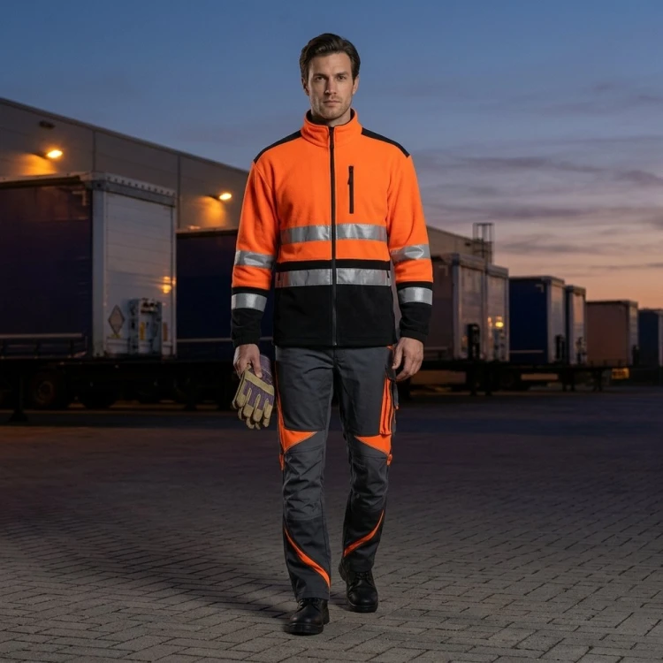 NEOFLEX + REFUS ORANGE na placu logistycznym