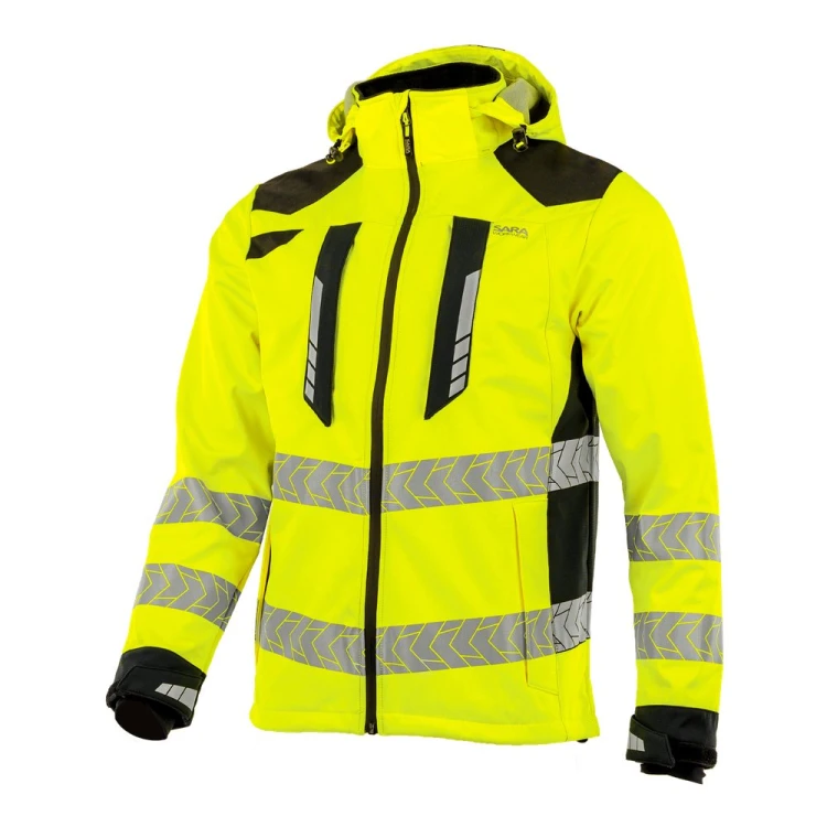 Softshell DROGOWIEC COMFORT żółty – zdjęcie producenta, przód