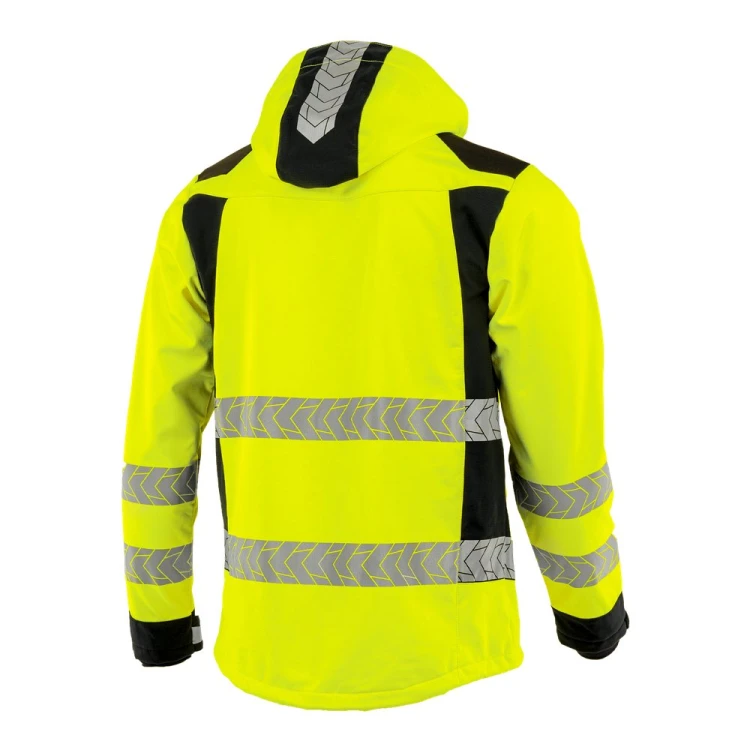 Softshell DROGOWIEC COMFORT żółty – zdjęcie producenta, tył
