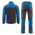 COTTONFLEX + COMFORT PLUS niebiesko-grafitowy – tył