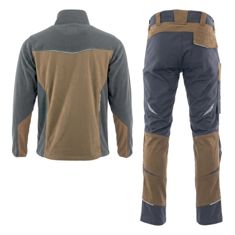 COTTONFLEX + COMFORT PLUS brązowo-grafitowy – tył