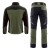 COTTONFLEX + COMFORT PLUS oliwkowo-czarny – tył