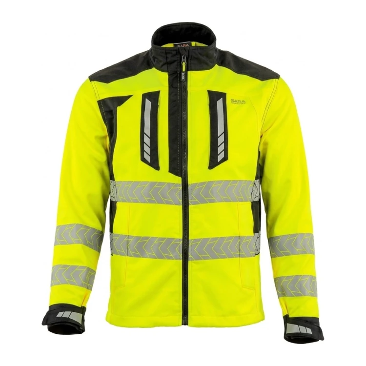 Bluza DROGOWIEC COMFORT żółta – przód