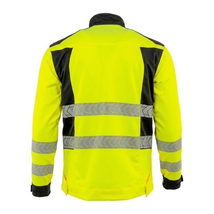 Bluza DROGOWIEC COMFORT żółta – tył