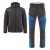 COMFORT WINTER kurtka + spodnie grafitowo-niebieskie – przód