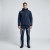 Zimowy zestaw roboczy COMFORT WINTER granatowo-szary na modelu