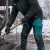 Zestaw COMFORT WINTER czarno-petrolowy w pracy zimą