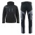 COMFORT WINTER kurtka + spodnie czarno-szare – przód