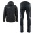 COMFORT WINTER kurtka + spodnie czarno-szare – tył