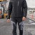 Zestaw COMFORT WINTER czarno-szary na budowie zimą