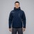 Kurtka zimowa COMFORT WINTER granatowo-szara na modelu