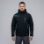 Kurtka zimowa COMFORT WINTER czarno-petrolowa na modelu