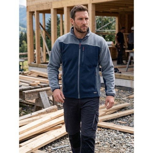 Polar COMFORT PLUS granatowo-szary w pracy