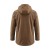 Kurtka zimowa COMFORT WINTER brązowa – tył