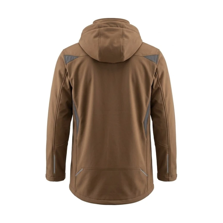 Kurtka zimowa COMFORT WINTER brązowa – tył