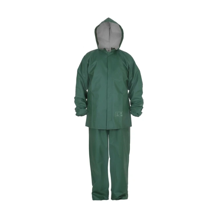 Ubranie antystatyczne PROS 101/001/A zielone – przód