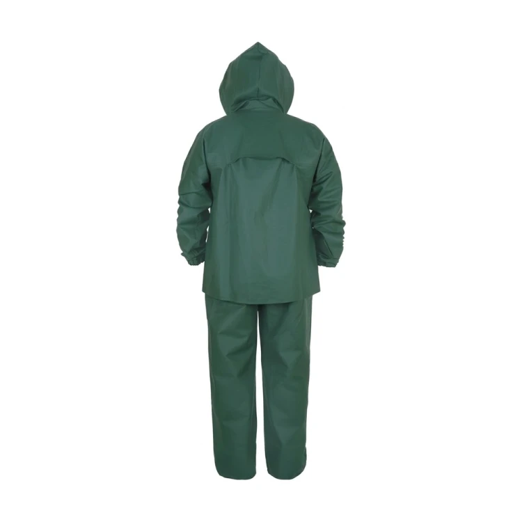 Ubranie antystatyczne PROS 101/001/A zielone – tył