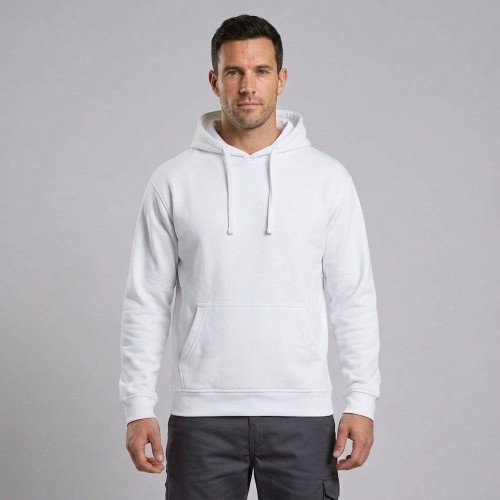 Bluza z kapturem JHK SWRA KNG biała