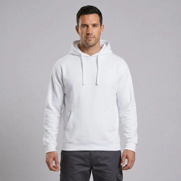 Bluza z kapturem JHK SWRA KNG biała