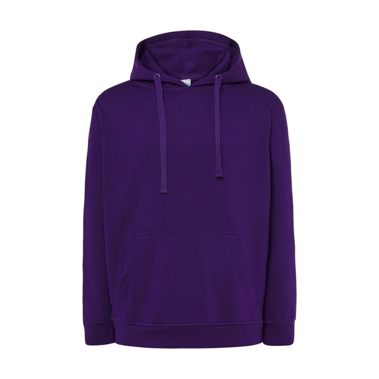 Bluza z kapturem JHK SWRA KNG fioletowa – przód
