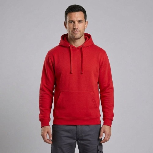 Bluza z kapturem JHK SWRA KNG czerwona