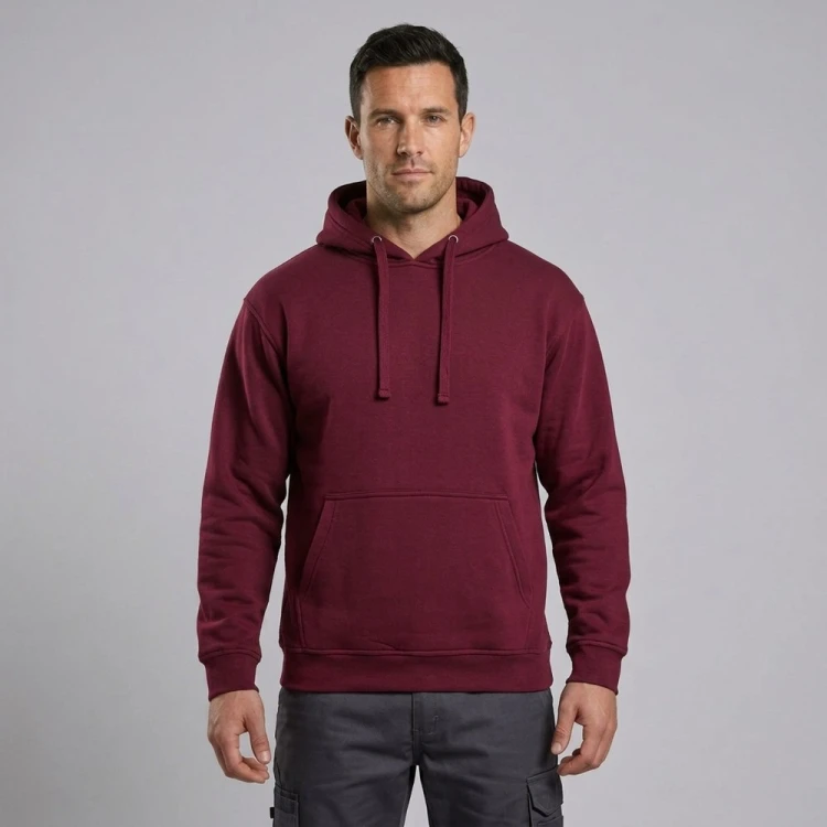Bluza z kapturem JHK SWRA KNG bordowa