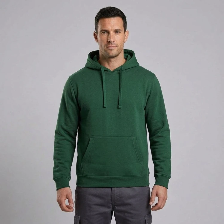 Bluza z kapturem JHK SWRA KNG butelkowa zieleń