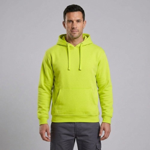 Bluza z kapturem JHK SWRA KNG limonkowa