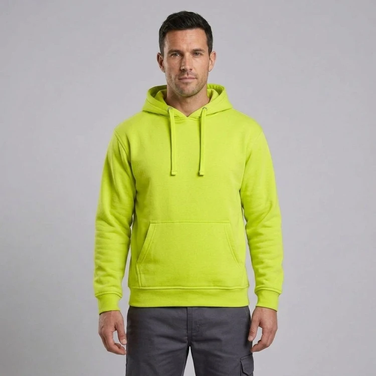 Bluza z kapturem JHK SWRA KNG limonkowa