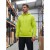 Bluza z kapturem JHK SWRA KNG limonkowa w pracy