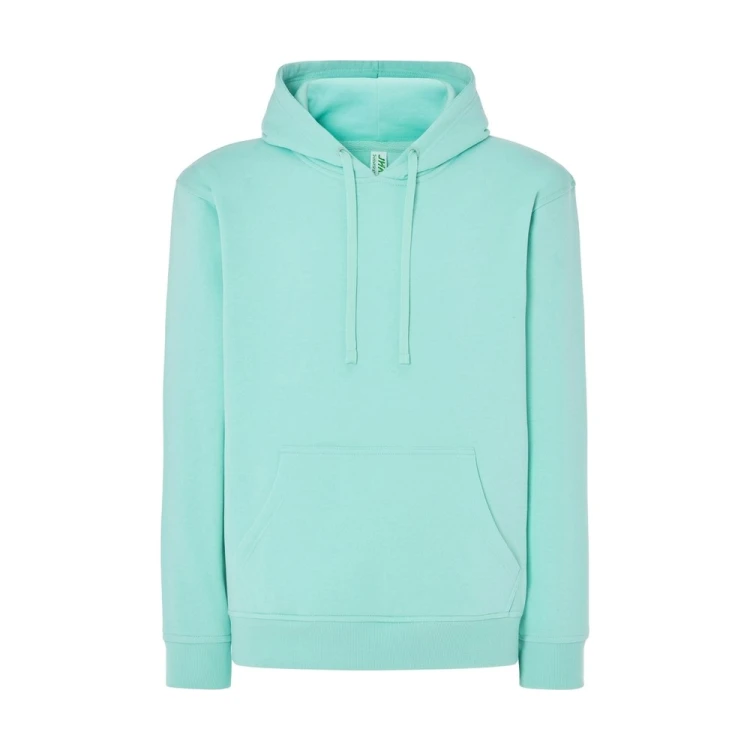 Bluza z kapturem JHK SWRA KNG miętowa – przód