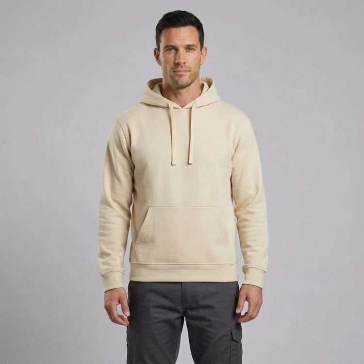 Bluza z kapturem JHK SWRA KNG kremowa