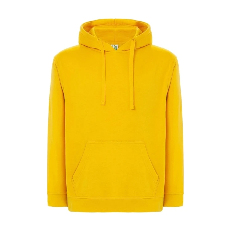 Bluza z kapturem JHK SWRA KNG żółta – przód