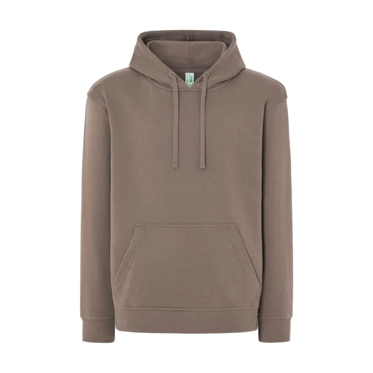 Bluza z kapturem JHK SWRA KNG brązowa – przód