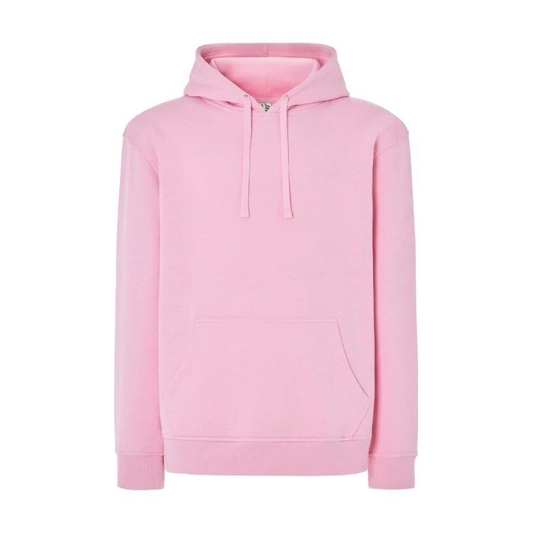 Bluza z kapturem JHK SWRA KNG różowa – przód