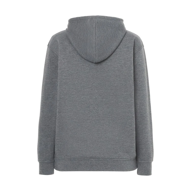 Bluza z kapturem JHK SWRA KNG ciemnoszara melanż – tył