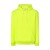Bluza z kapturem JHK SWRA KNG żółta fluo – przód