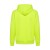 Bluza z kapturem JHK SWRA KNG żółta fluo – tył