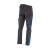 Spodnie softshell COMFORT WINTER grafitowo-niebieskie – tył