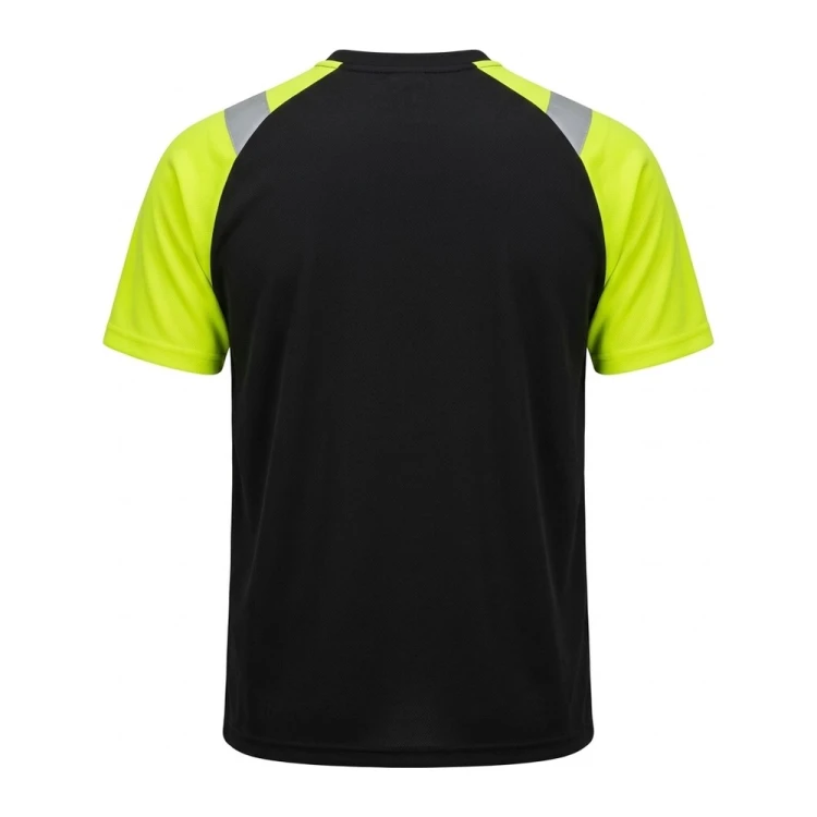 Koszulka ORION HIGH VIS czarno-żółta – tył